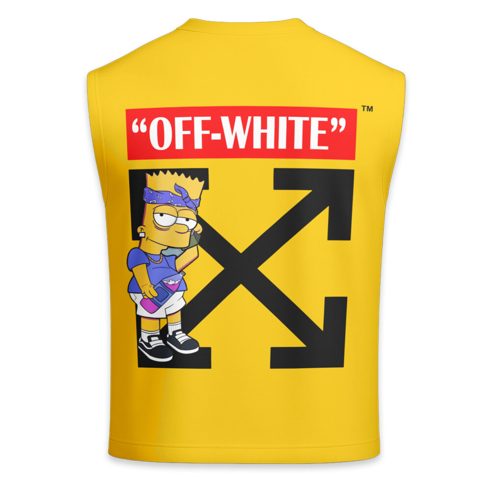 Off White x Bart Simpson - Men's Premium Tank - Regular Fit