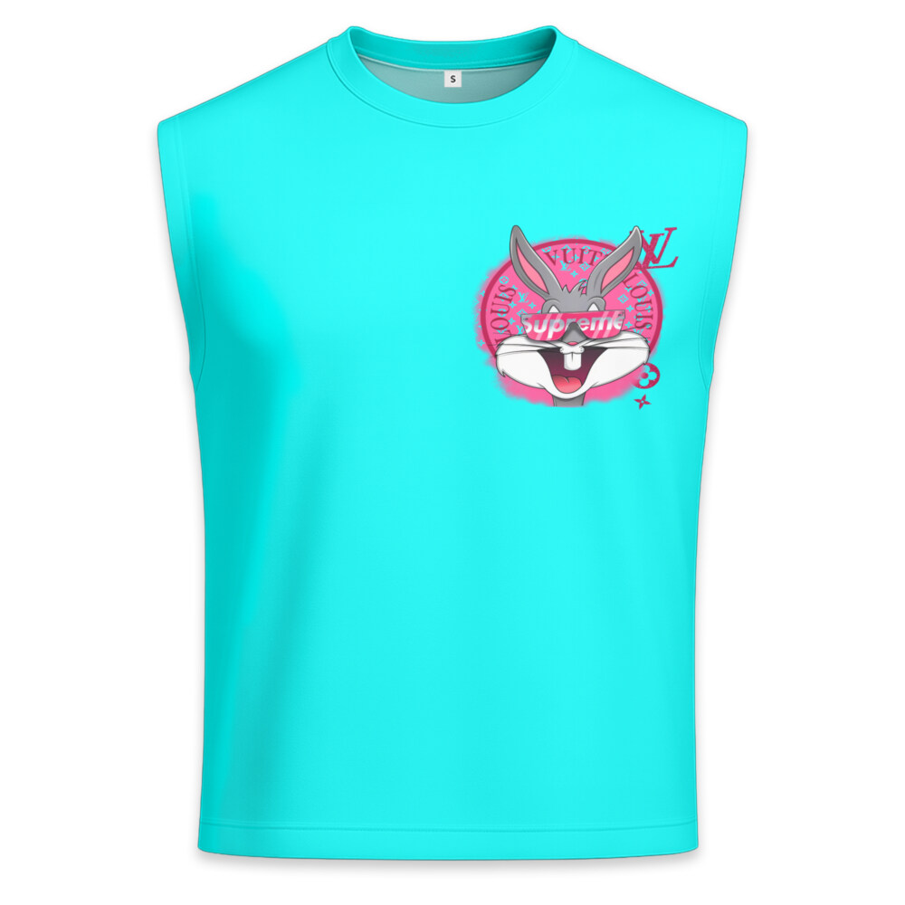 Bunny Rabbit, LOUIS VUITTON, SUPREME - Men's Premium Tank - Regular Fit