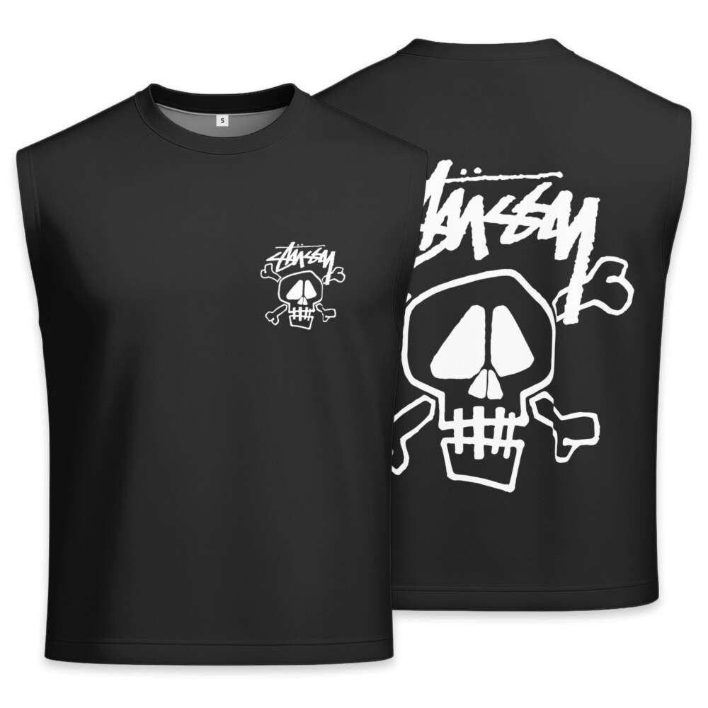 STUSSY Skull - Men's Premium Tank - Regular Fit