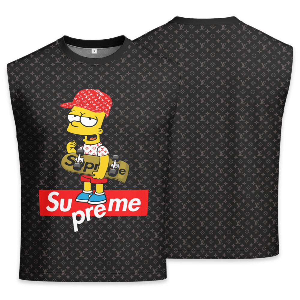 SUPREME, Bart Simpson - Men's Premium Tank - Regular Fit