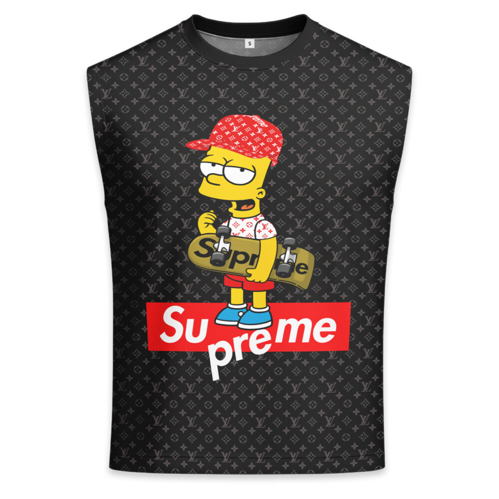 SUPREME, Bart Simpson - Men's Premium Tank - Regular Fit