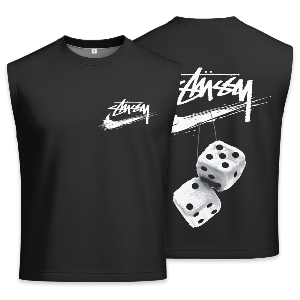 STUSSY, NIKE - Men's Premium Tank - Regular Fit