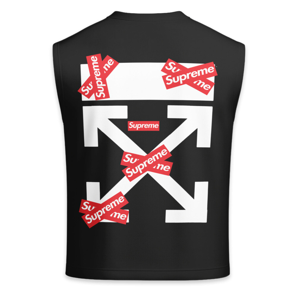 Off White x Supreme x Kaws - Men's Premium Tank - Regular Fit