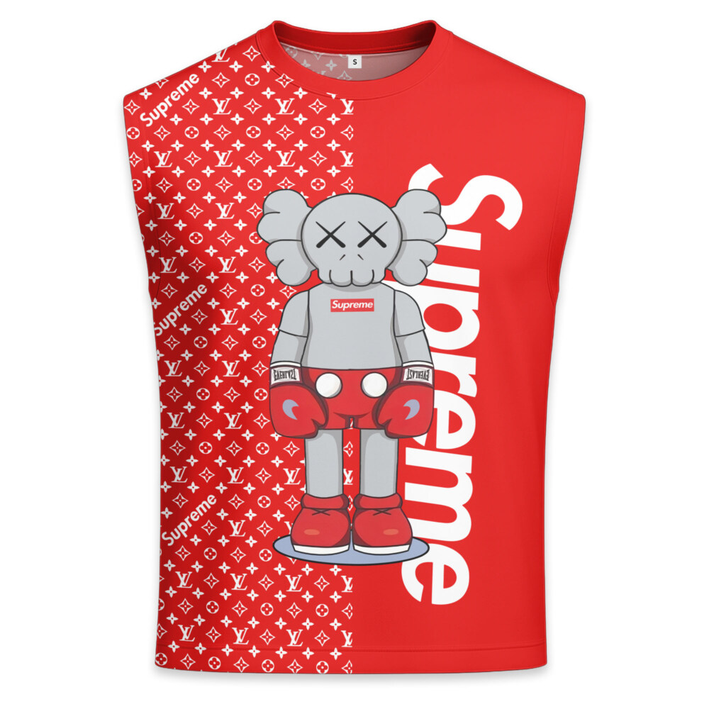 LOUIS VUITTON, SUPREME, Kaws - Men's Premium Tank - Regular Fit