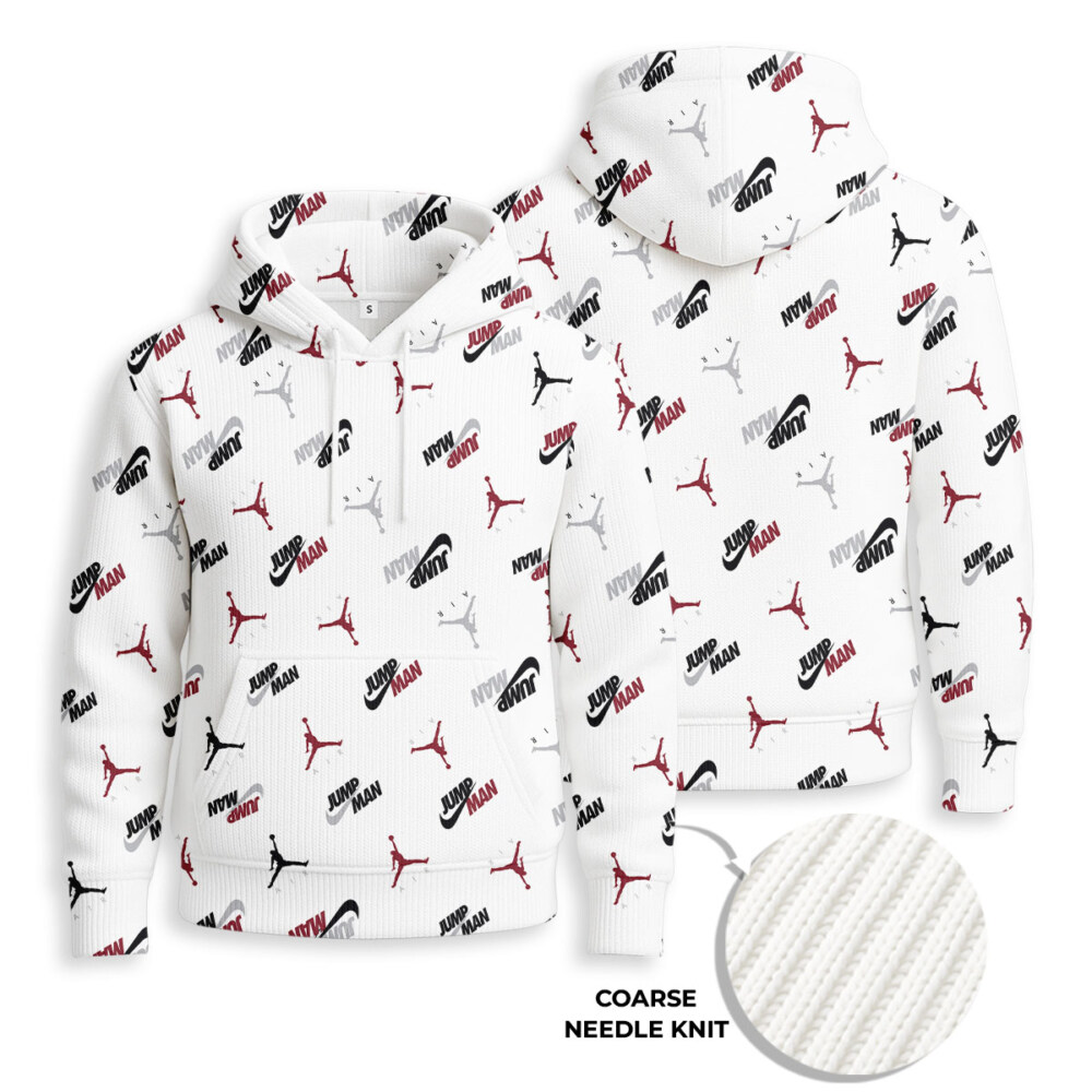 NIKE JORDAN - Knitted Unisex Hoodie