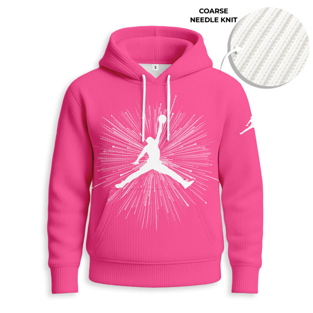 JORDAN - Knitted Unisex Hoodie