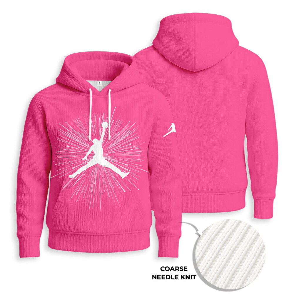 JORDAN - Knitted Unisex Hoodie