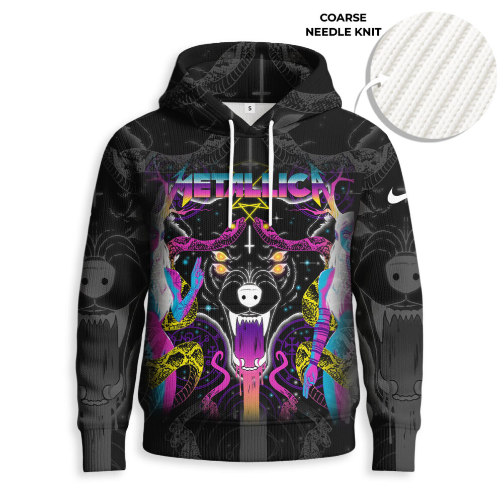 Metallica - Knitted Unisex Hoodie