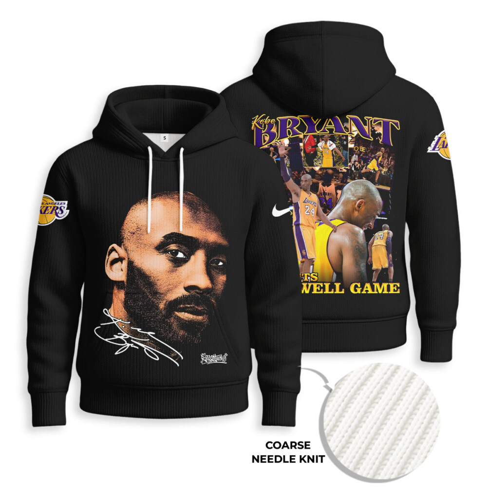 Kobe Bryant - Knitted Unisex Hoodie