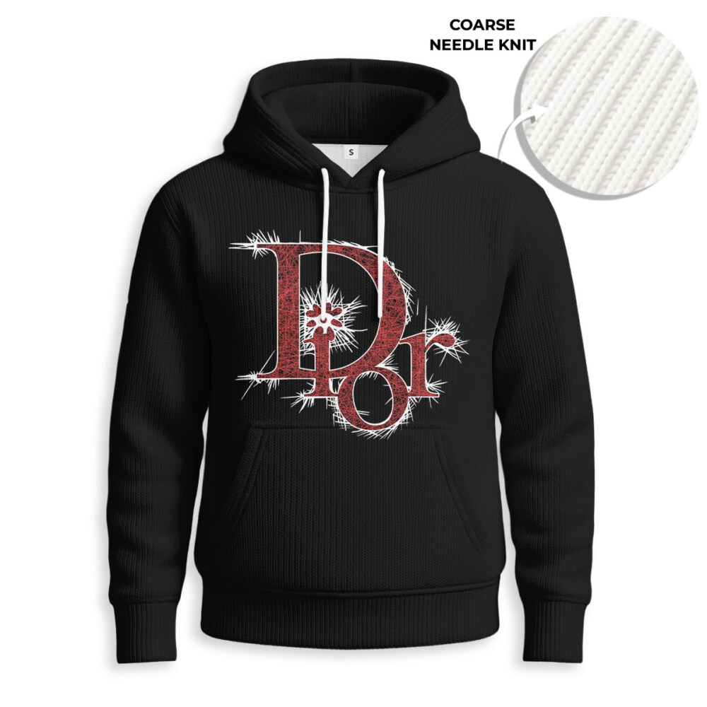 DIOR Christmas - Knitted Unisex Hoodie