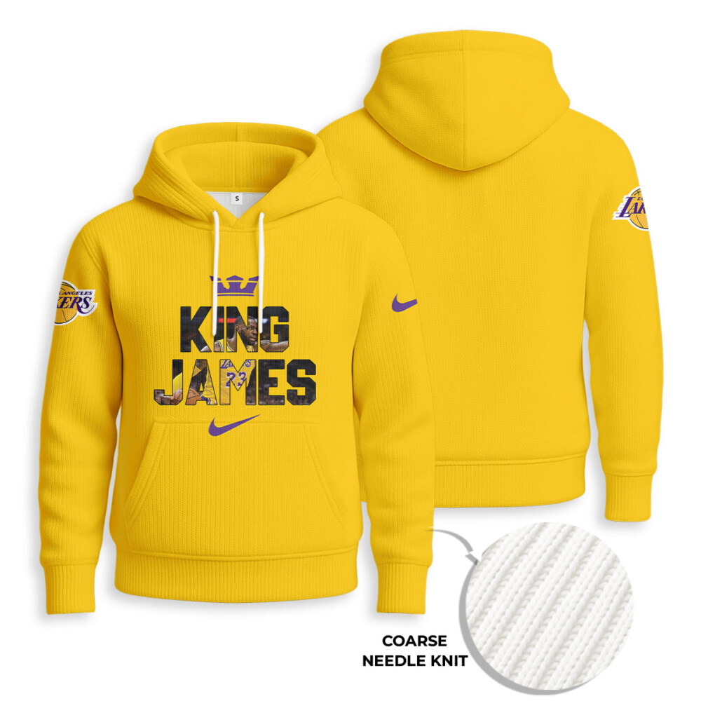 Lebron James - Knitted Unisex Hoodie