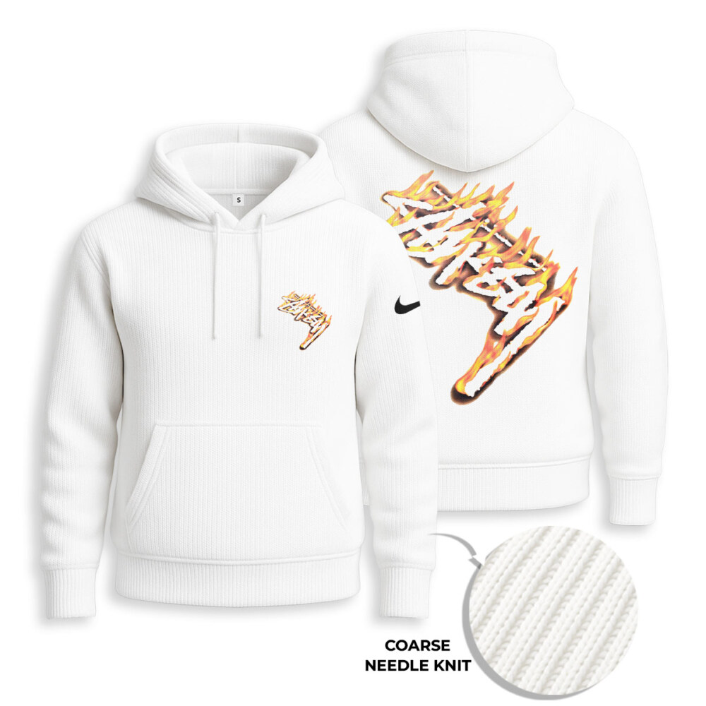 STUSSY - Knitted Unisex Hoodie