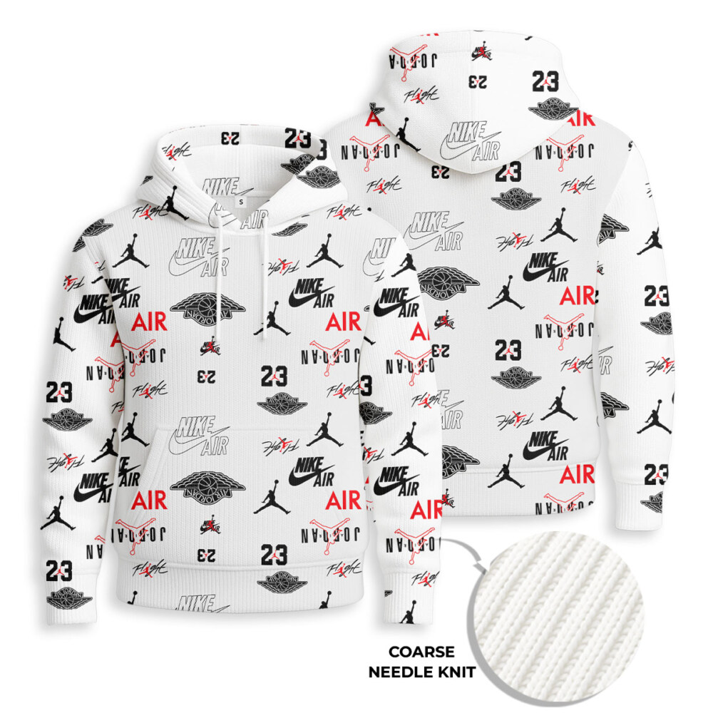 NIKE JORDAN - Knitted Unisex Hoodie