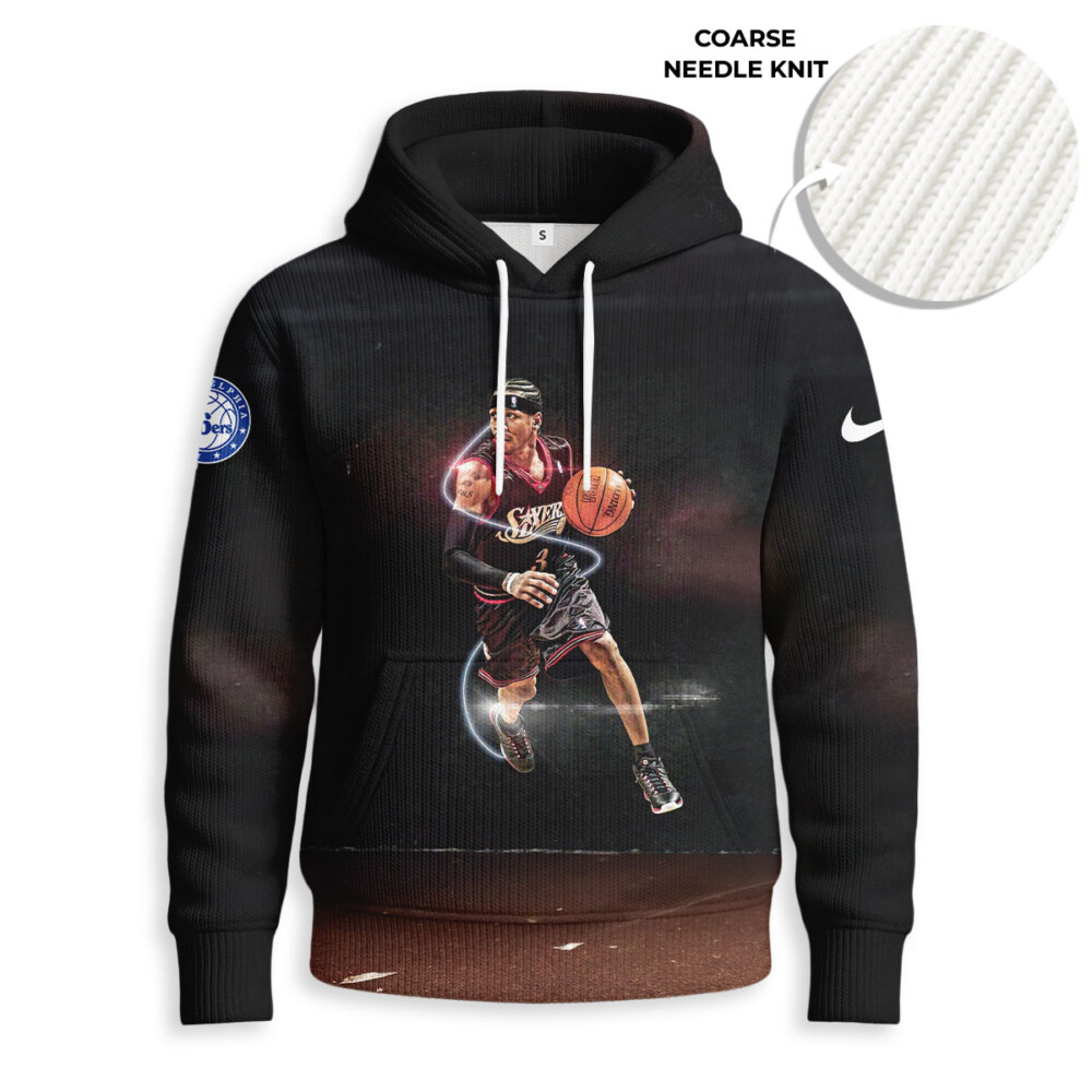 Allen Iverson - Knitted Unisex Hoodie
