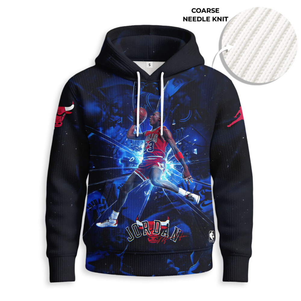 Michael Jordan - Knitted Unisex Hoodie