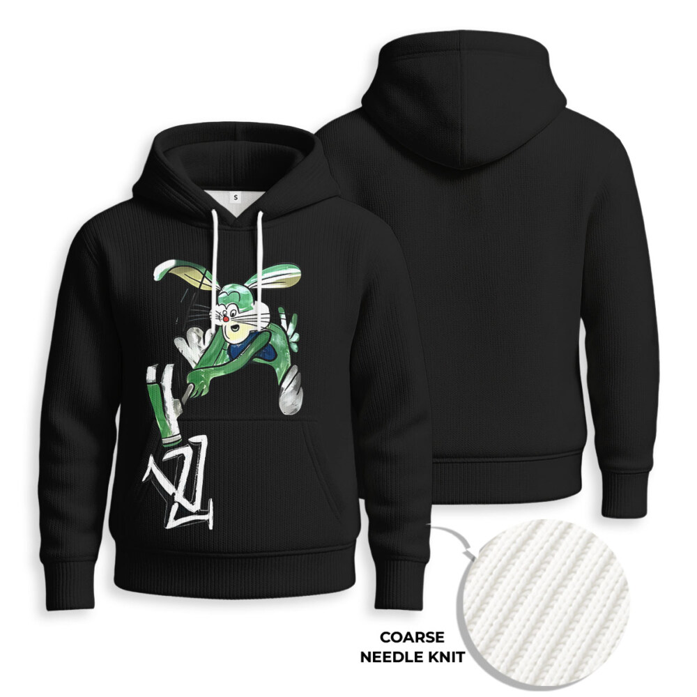 LOUIS VUITTON, Bugs Bunny - Knitted Unisex Hoodie