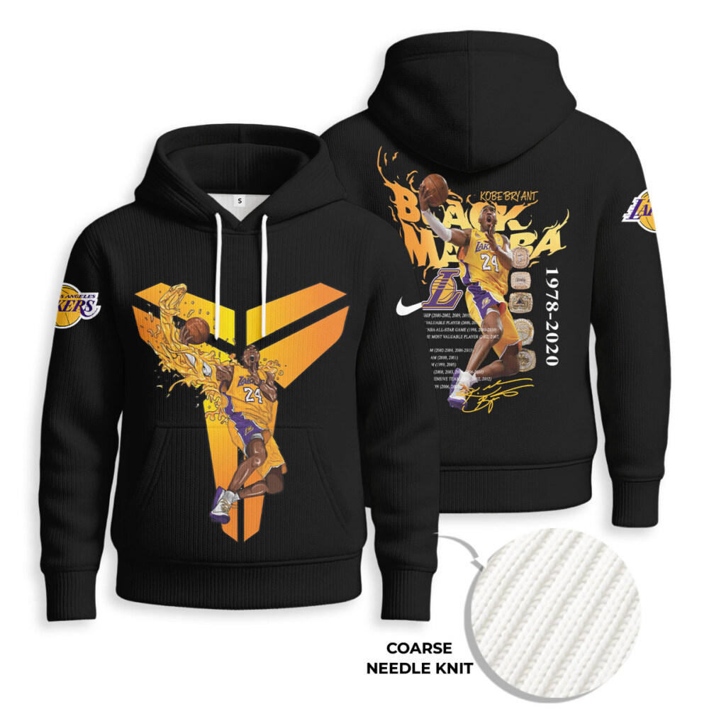 Kobe Bryant - Knitted Unisex Hoodie