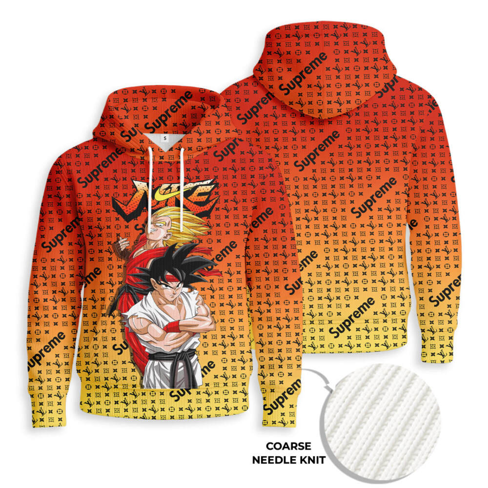 NIKE, Dragon ball - Knitted Unisex Hoodie