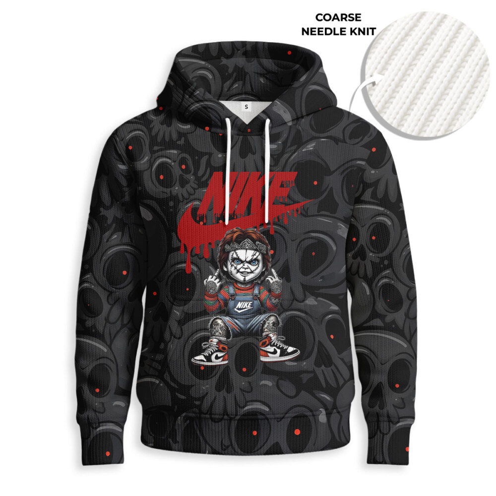 NIKE, Chucky - Knitted Unisex Hoodie
