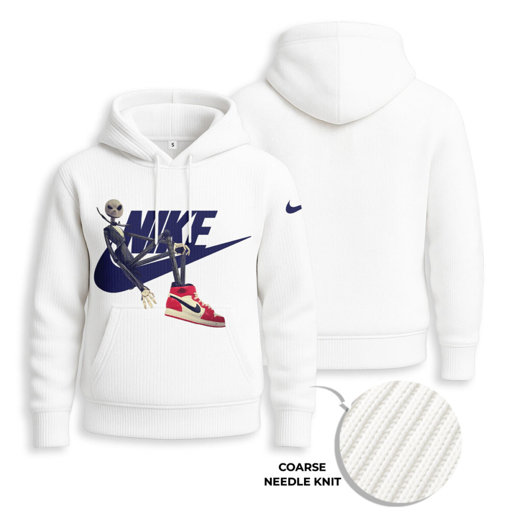 NIKE, The Nightmare Before Christmas - Knitted Unisex Hoodie