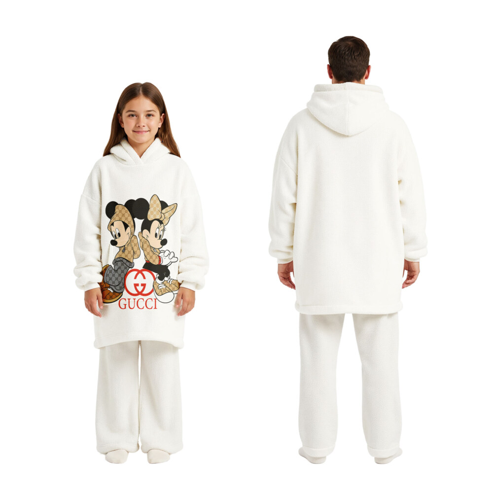 Mickey Mouse Fashion - Oodie Blanket Hoodie