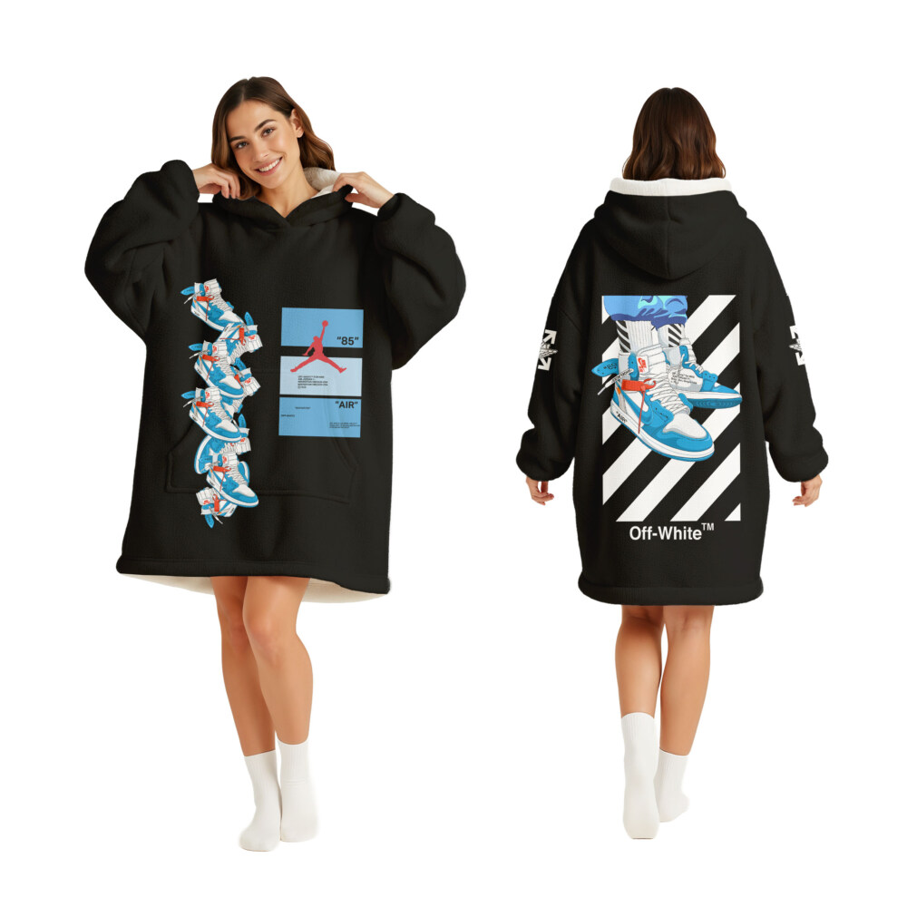 JORDAN, OFF WHITE - Oodie Blanket Hoodie