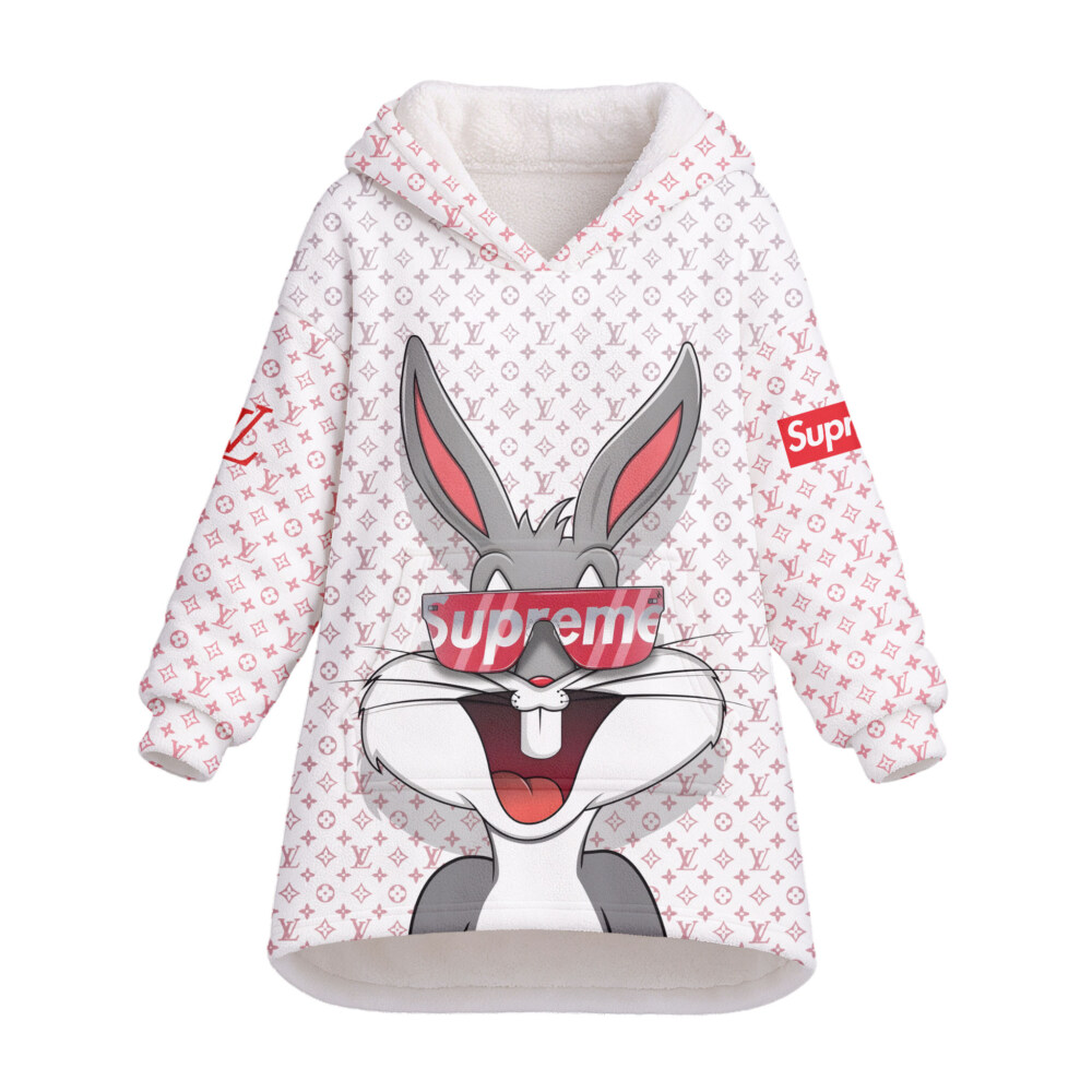 Bunny Rabbit, SUPREME, LOUIS VUITTON - Oodie Blanket Hoodie
