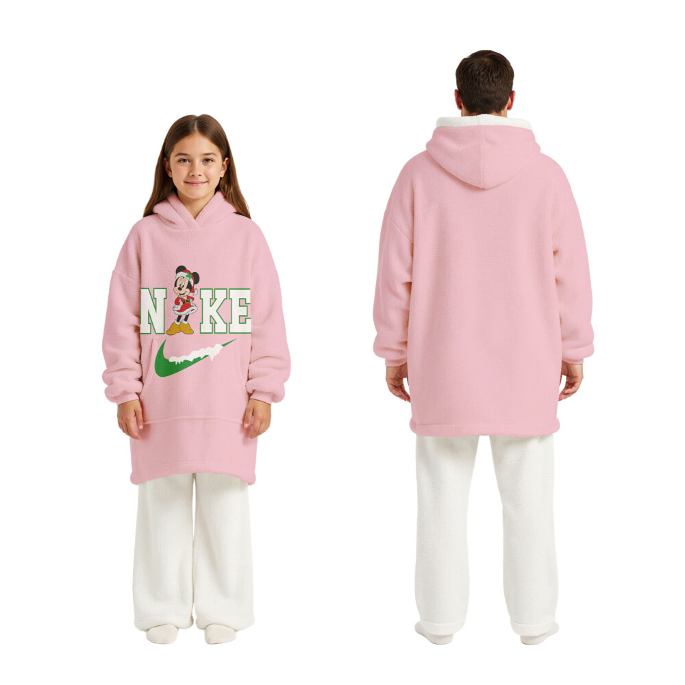 NIKE, Minnie Mouse Christmas - Oodie Blanket Hoodie