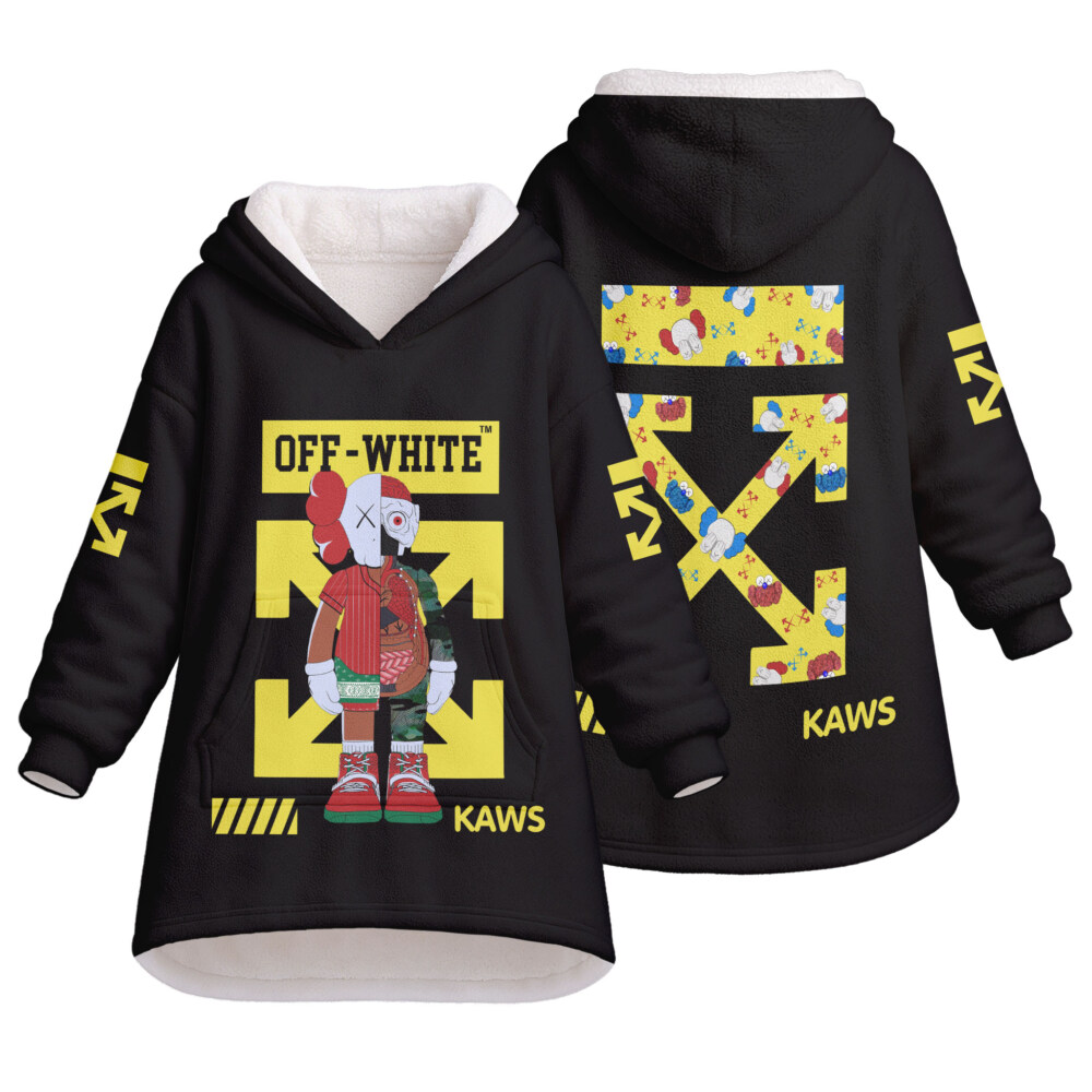 OFF WHITE, Kaws - Oodie Blanket Hoodie