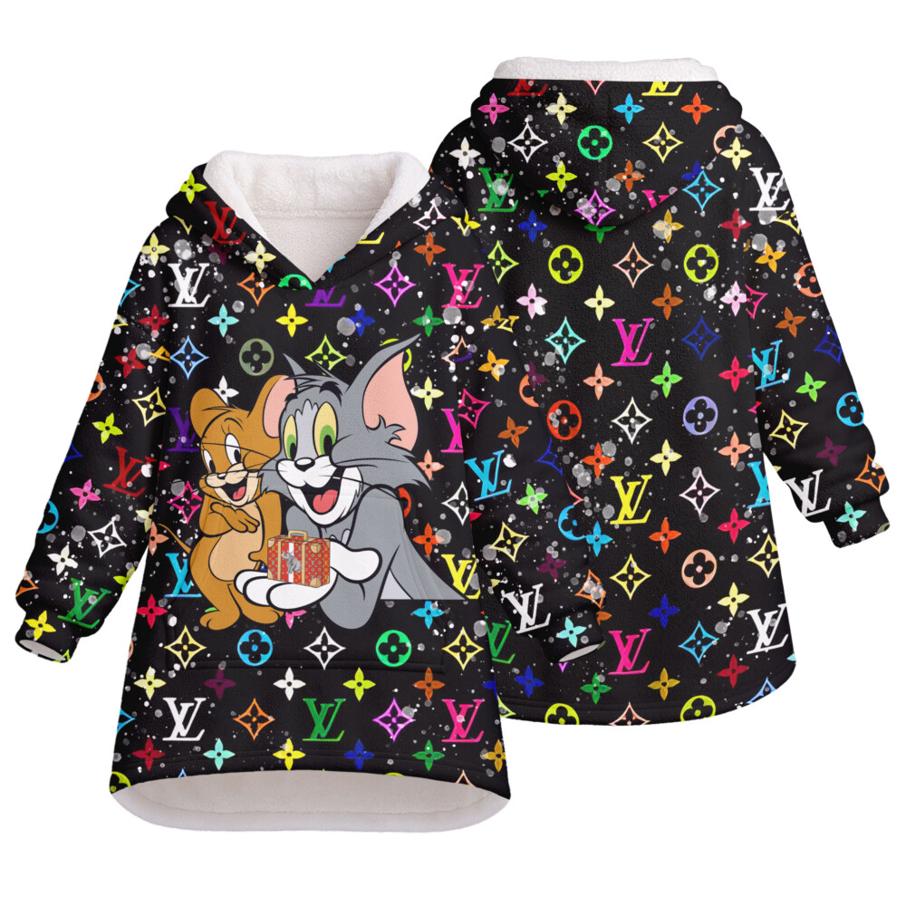 LOUIS VUITTON, Tom and Jerry - Oodie Blanket Hoodie
