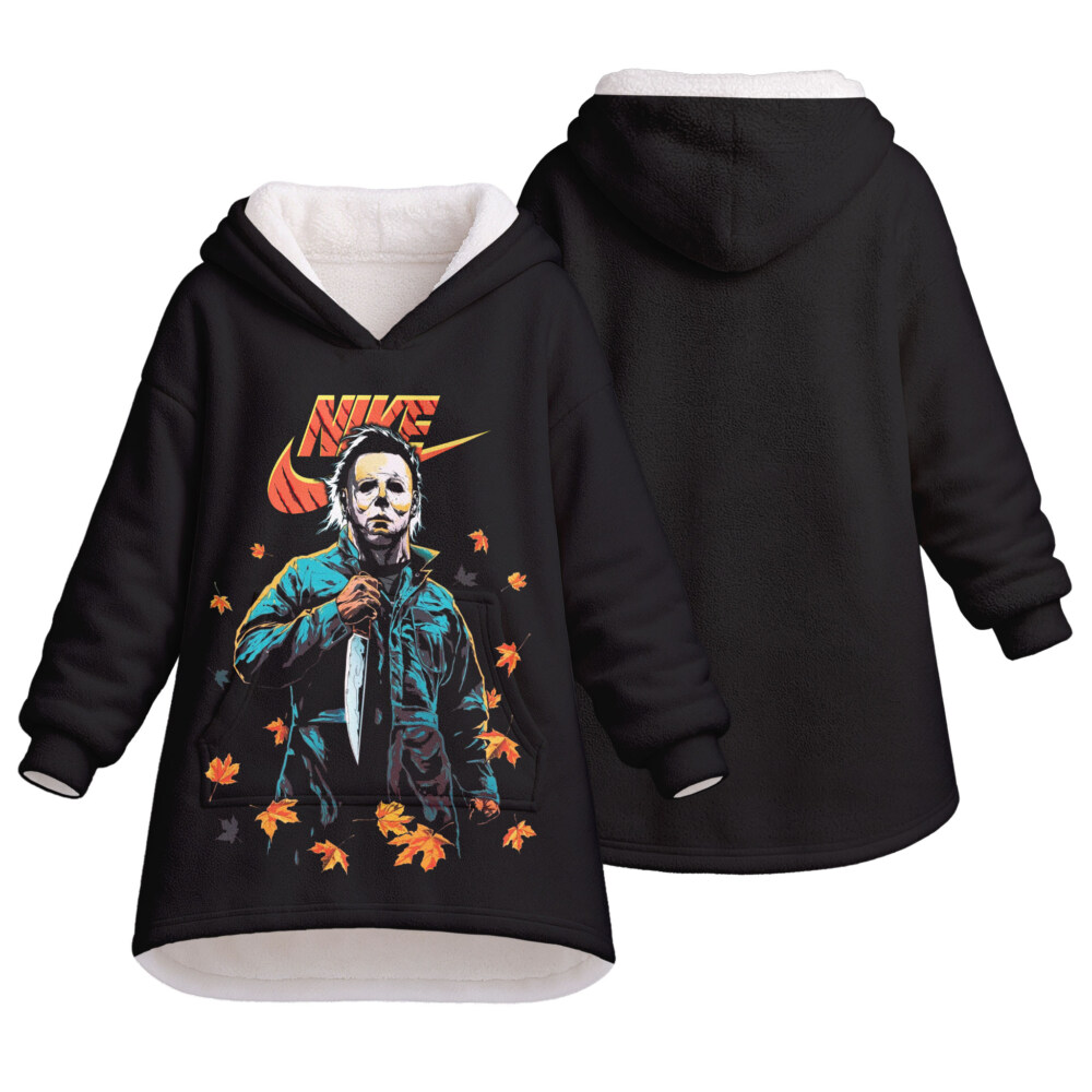 NIKE, Halloween Horror Movie - Oodie Blanket Hoodie