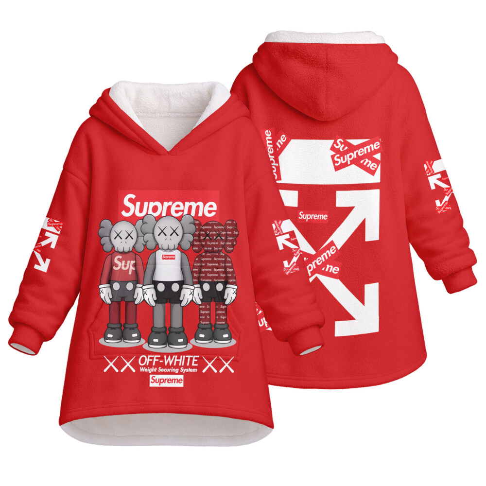 OFF WHITE, SUPREME, Kaws - Oodie Blanket Hoodie