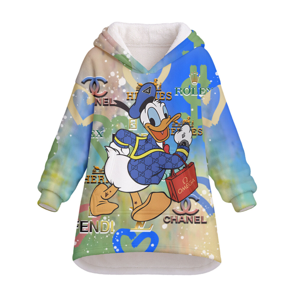 Luxury Brand, Donald Duck - Oodie Blanket Hoodie