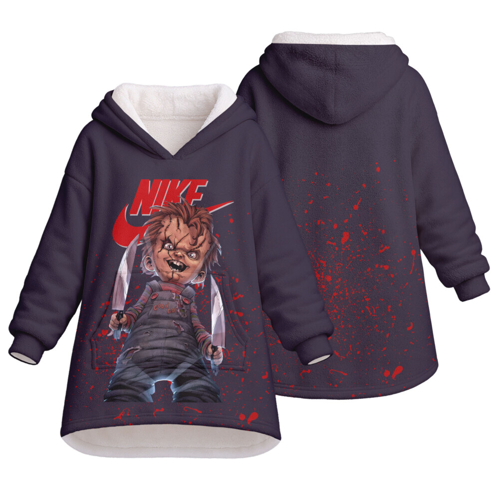 NIKE, Laughing Chucky - Oodie Blanket Hoodie