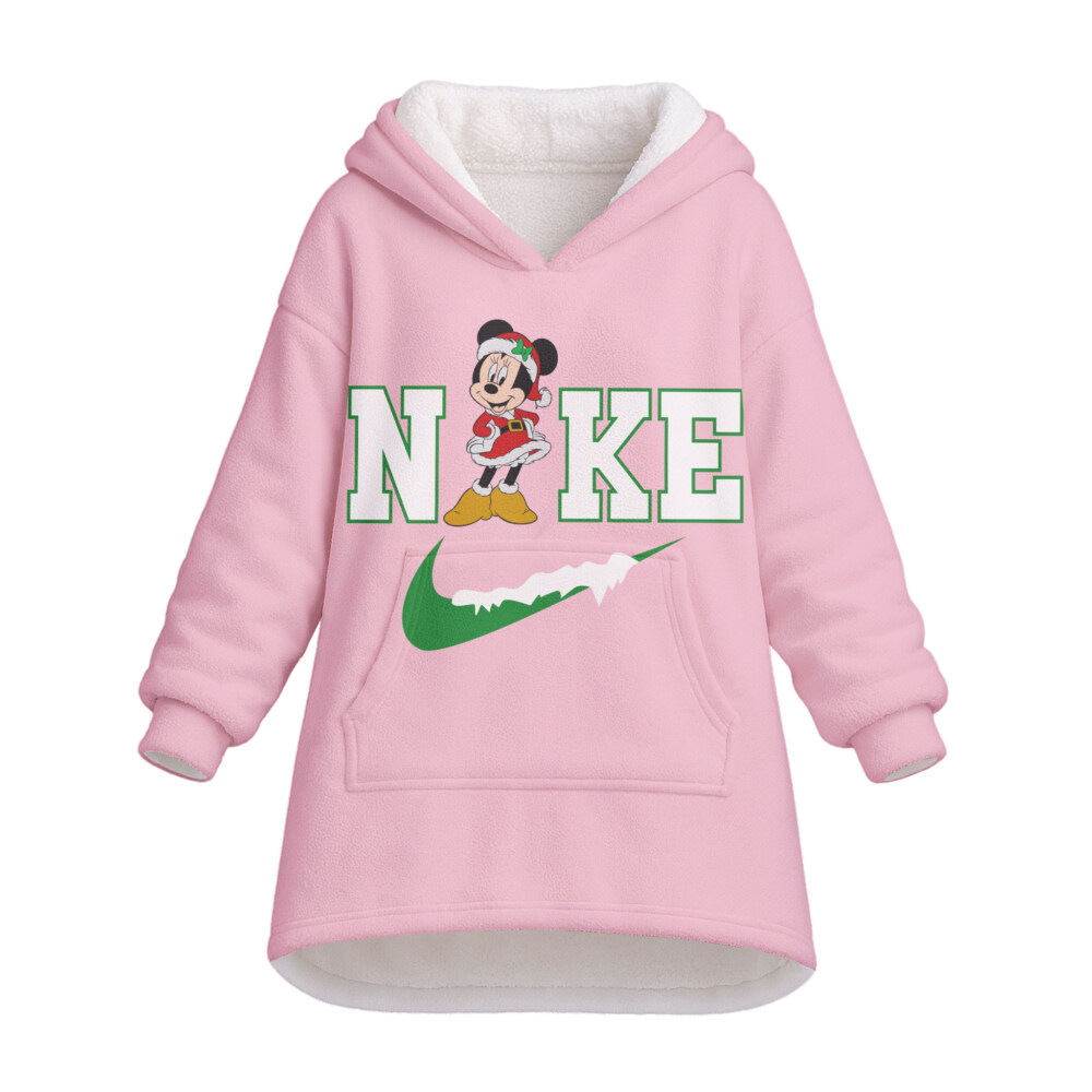 NIKE, Minnie Mouse Christmas - Oodie Blanket Hoodie