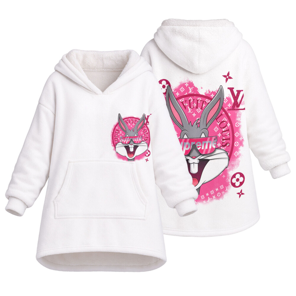 LOUIS VUITTON, SUPREME - Oodie Blanket Hoodie