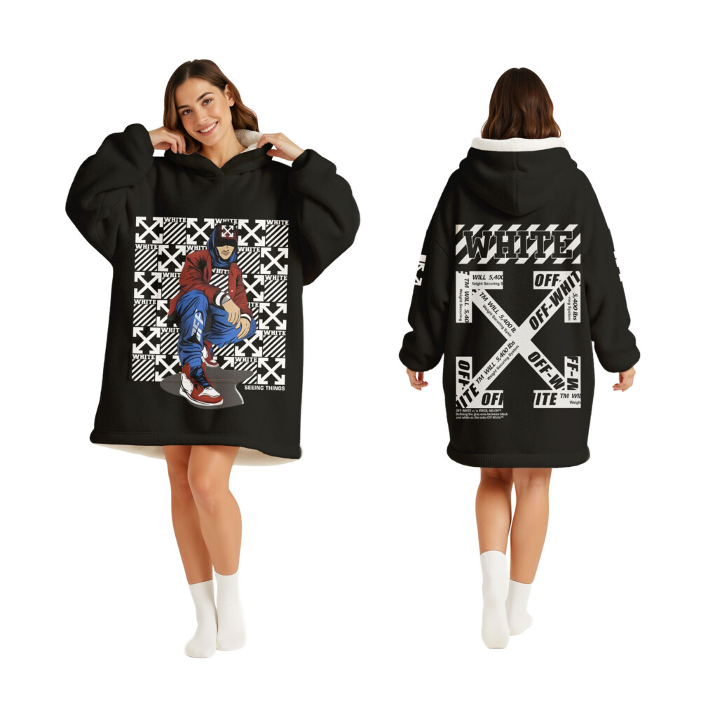 OFF WHITE - Oodie Blanket Hoodie