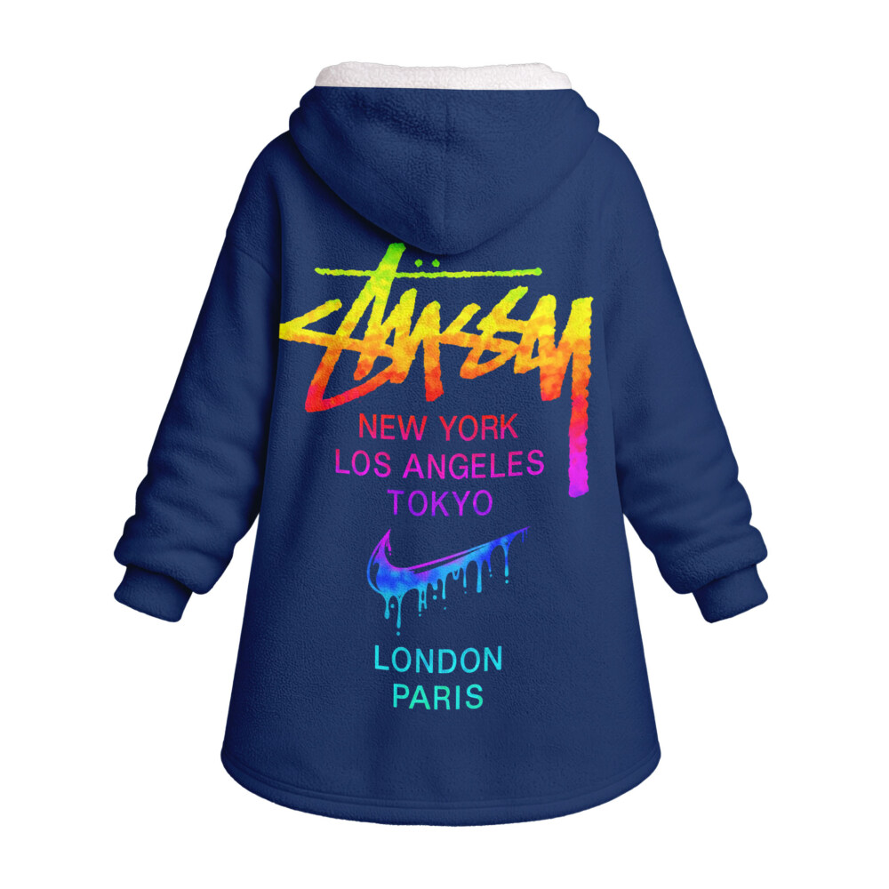 STUSSY, NIKE - Oodie Blanket Hoodie