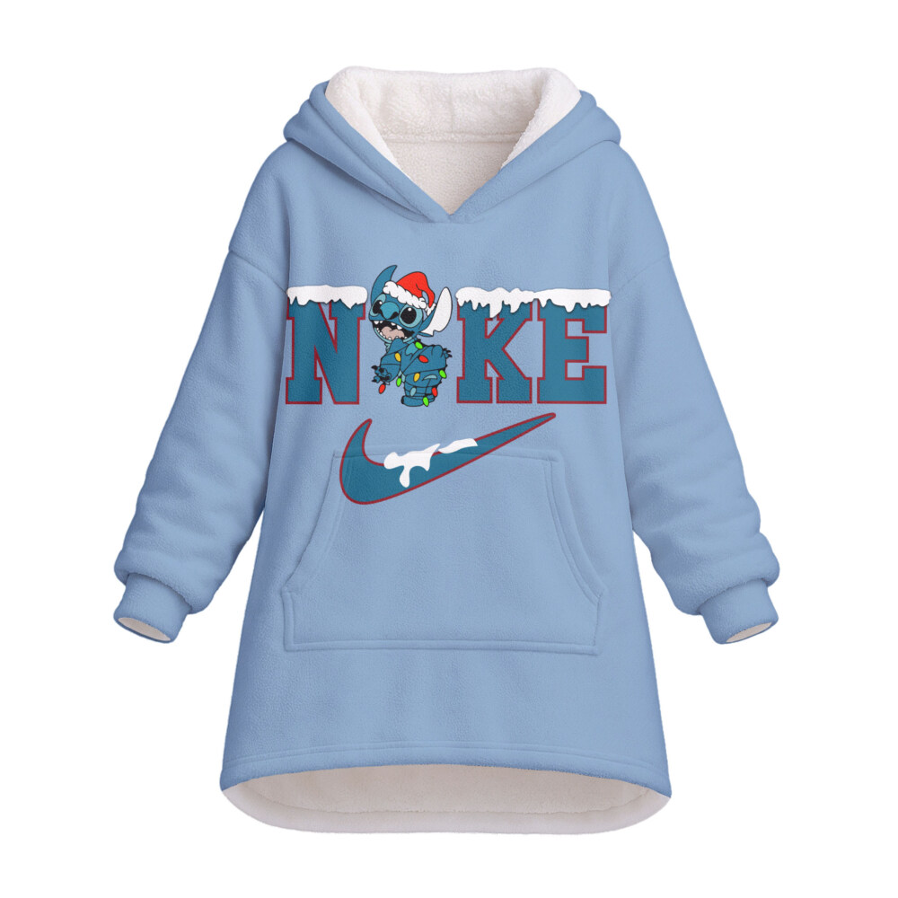 NIKE, Stitch Christmas - Oodie Blanket Hoodie
