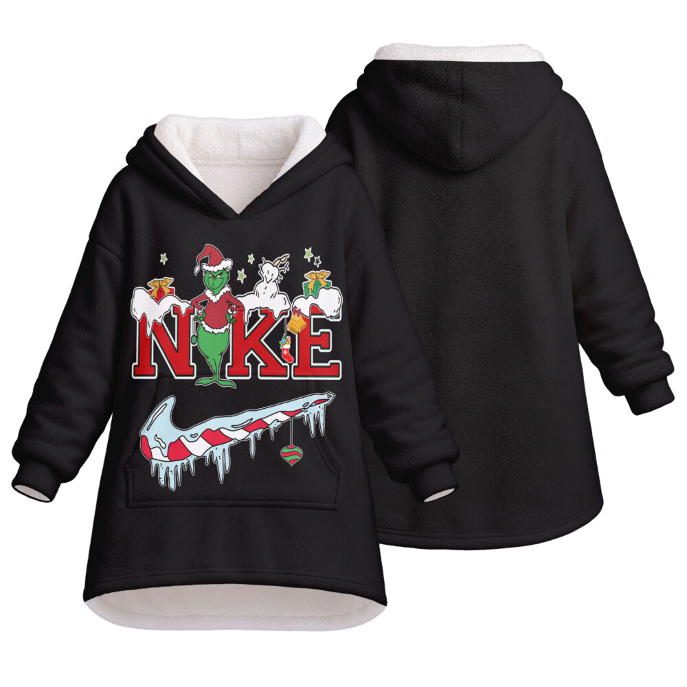 NIKE, Grinch Christmas - Oodie Blanket Hoodie