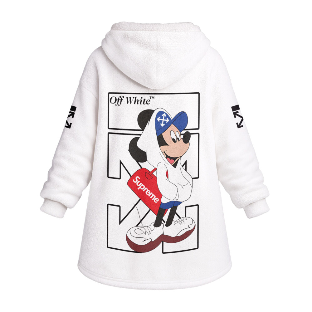 OFF WHITE, Mickey Mouse - Oodie Blanket Hoodie