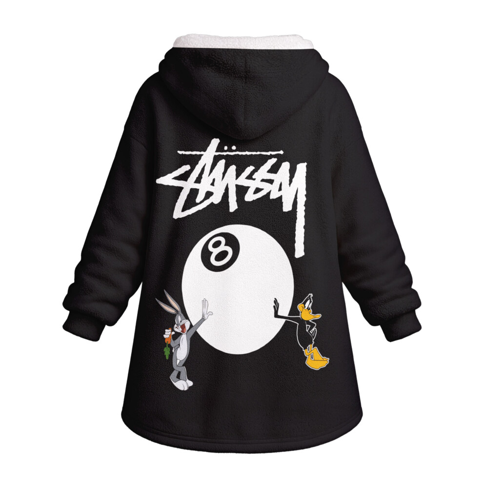 STUSSY, Bunny Rabbit - Oodie Blanket Hoodie