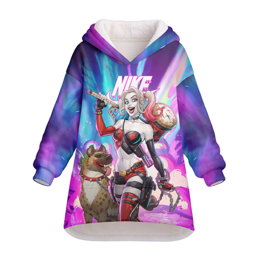 NIKE, Harley Quinn - Oodie Blanket Hoodie