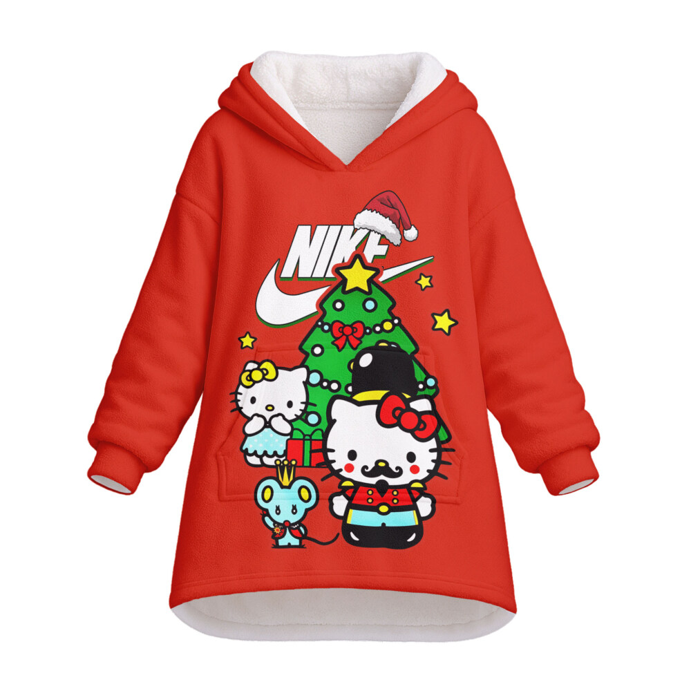 NIKE, Hello Kitty Christmas - Oodie Blanket Hoodie