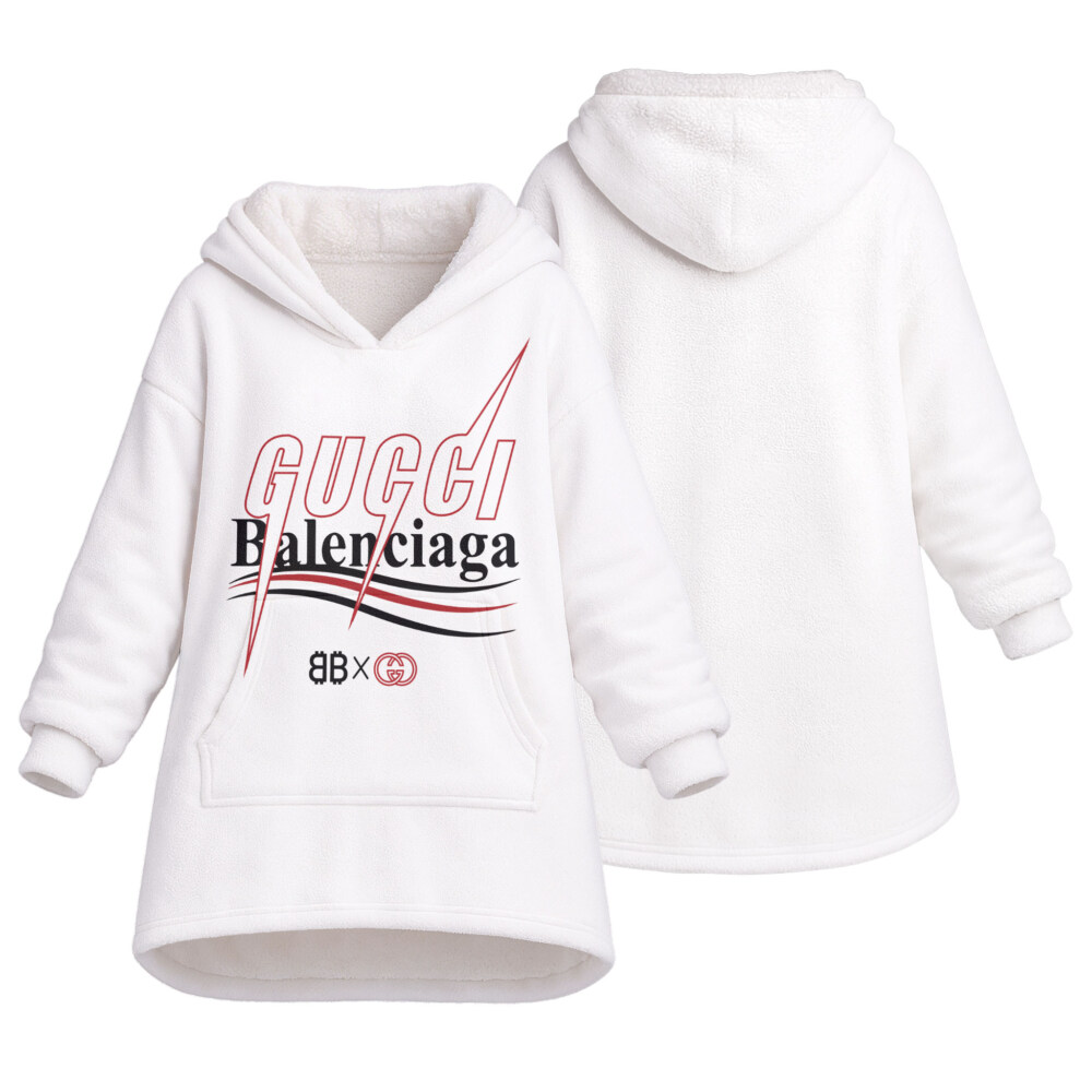BALENCIAGA, Fashion - Oodie Blanket Hoodie
