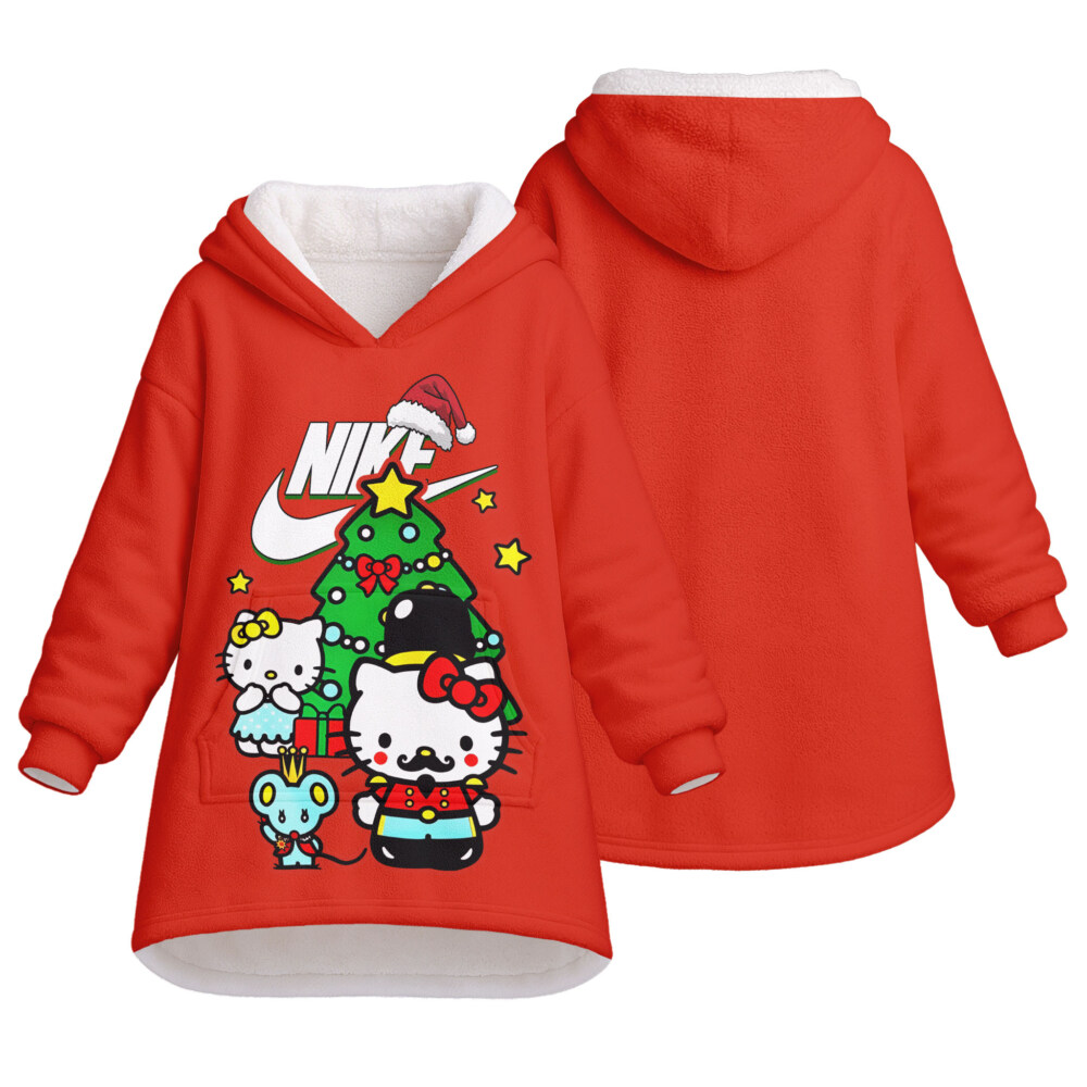 NIKE, Hello Kitty Christmas - Oodie Blanket Hoodie