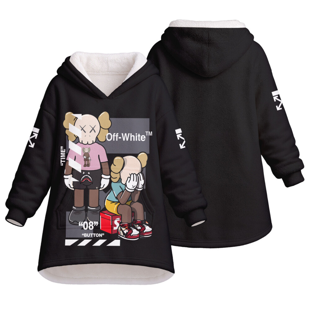 OFF WHITE, Kaws - Oodie Blanket Hoodie