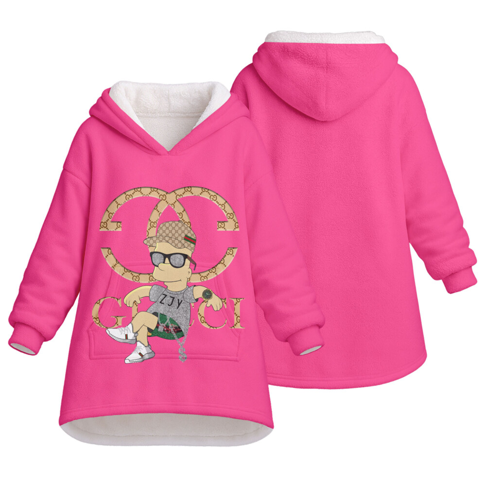 Bart Simpson Fashion - Oodie Blanket Hoodie
