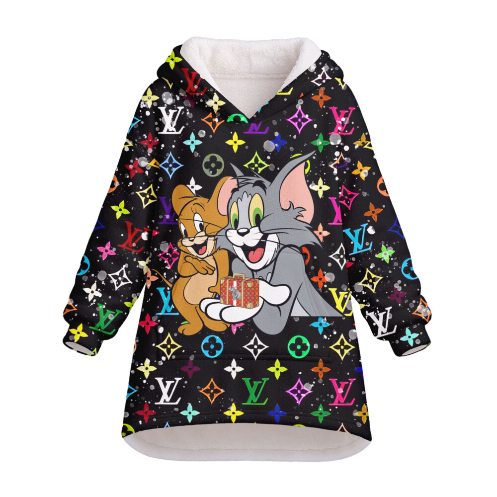 LOUIS VUITTON, Tom and Jerry - Oodie Blanket Hoodie