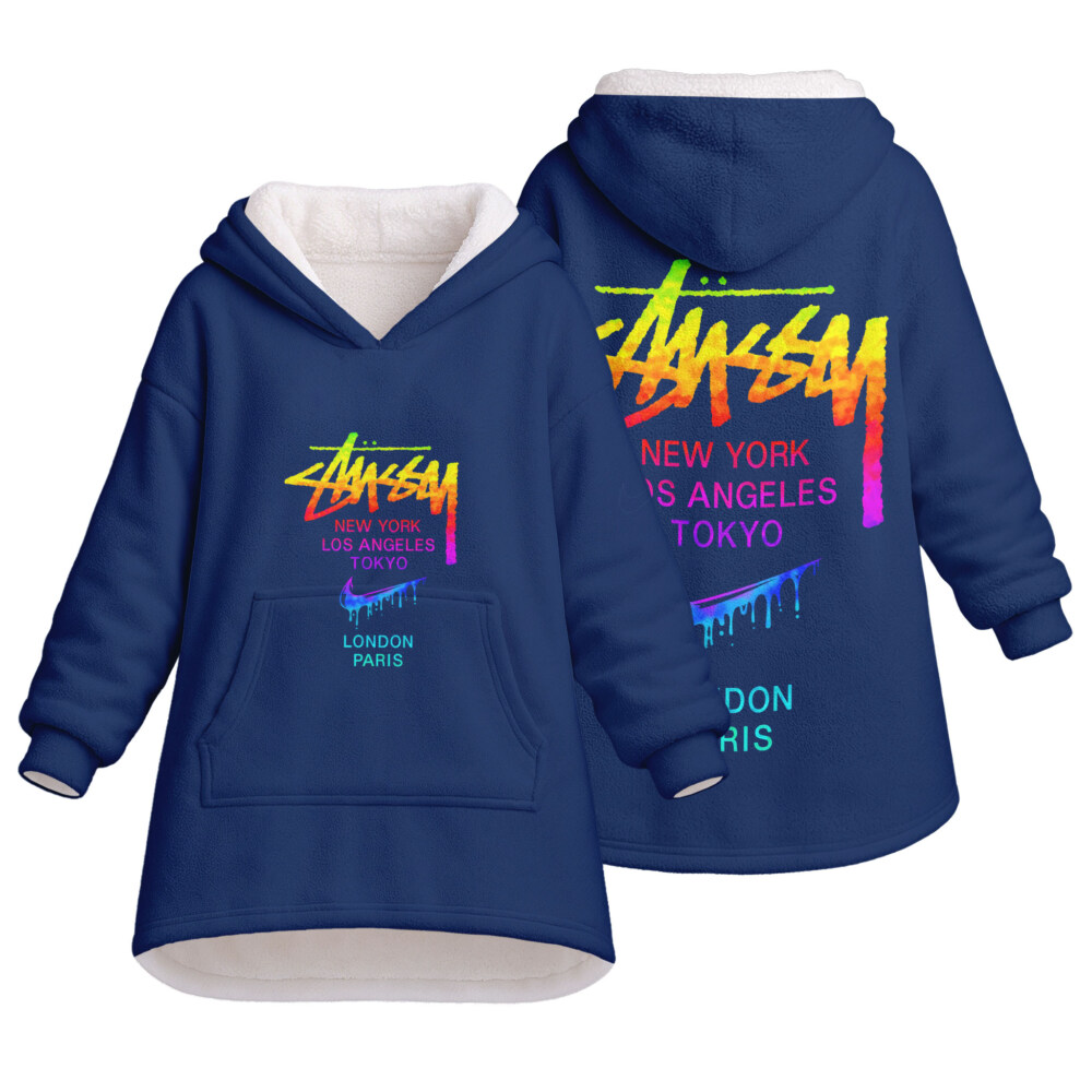 STUSSY, NIKE - Oodie Blanket Hoodie